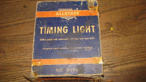 Allstate timing light 9080 vintage piece original box 1940&#039;s 1950&#039;s. sold as is