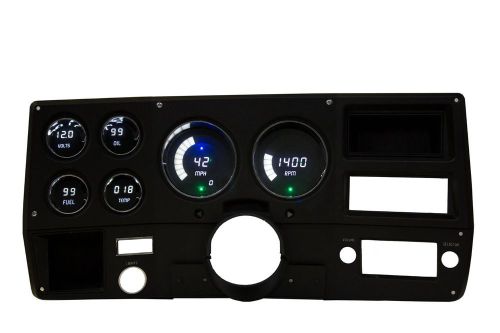 Chevy truck digital dash panel for 1973-1987 gauges gmc intellitronix white leds