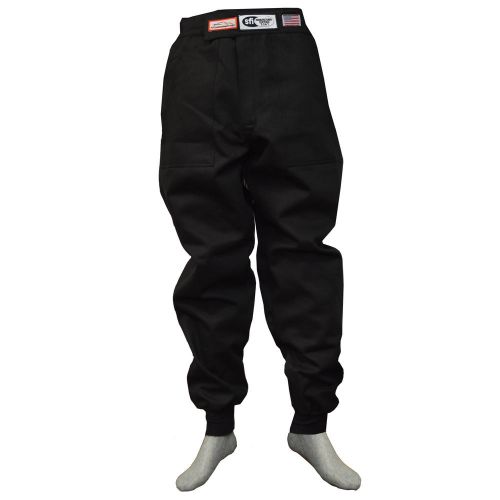 Fire driving suit racing pants sfi 3-2a/1 black size adult 3x