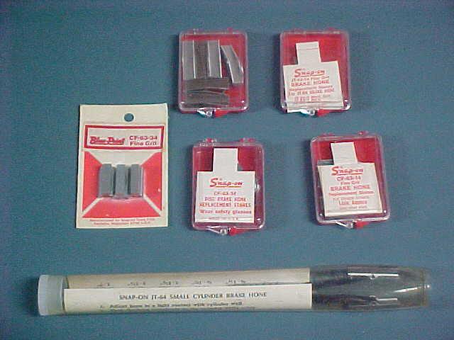 Nib snap on jt-64 small cylinder brake hone w/ many extra honing stones in boxes