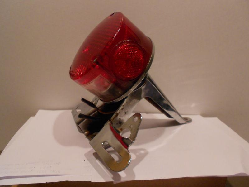 1970's yamaha xs 650 motorcycle tail lamp assembly w/ stanley 040-4918 lens
