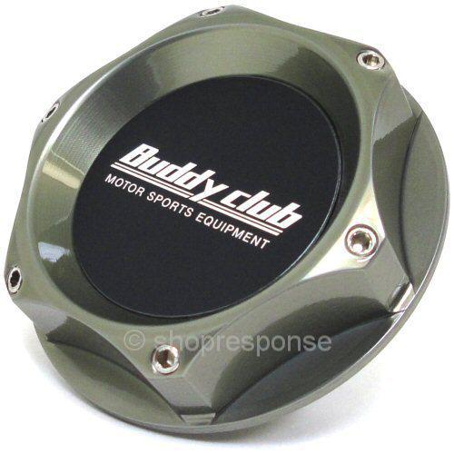 Buddy club oil cap mazda fitment racing spec titanium silver m35xp4.0 jdm