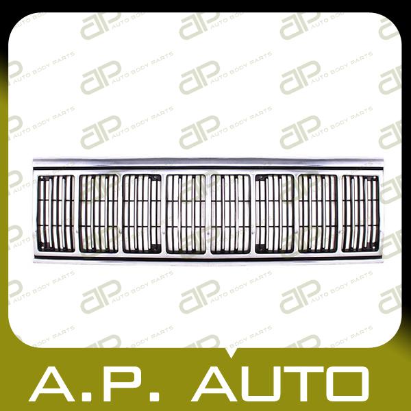 New grille grill assembly replacement 91-96 jeep cherokee country laredo limited