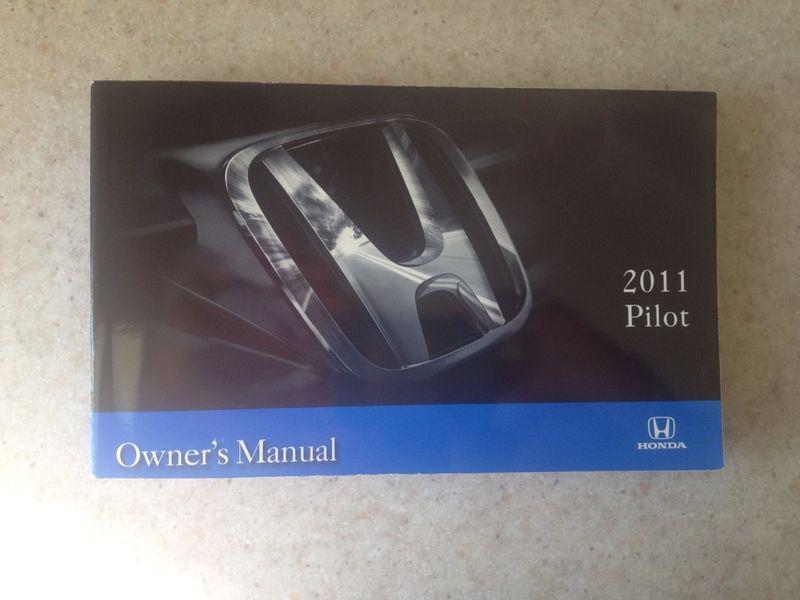 2011 honda pilot owner's manual