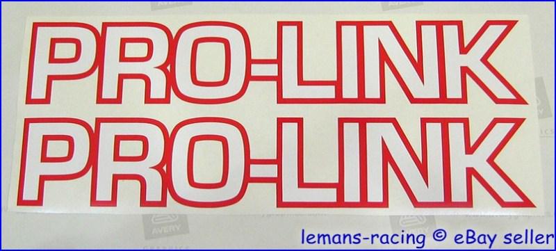 Pro-link swing arm cr 125 250 500 trim sm834 red white decals stickers xsm7
