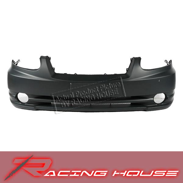 Front bumper cover w/fog lamp hole for 03-06 hyundai accent sedan/hatchback