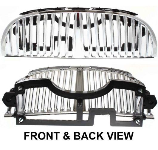 98 99 00 01 02 lincoln town car front grille grill assembly replacement new
