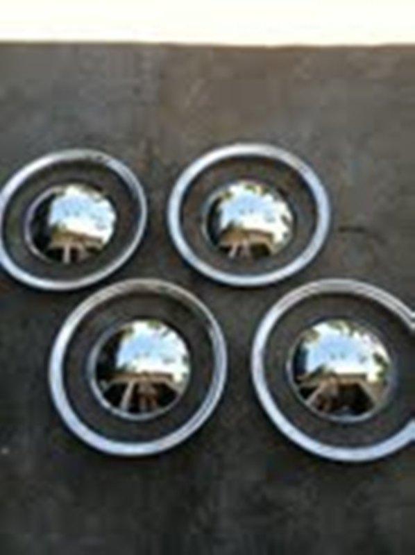 16" trim rings and 10" mooncaps