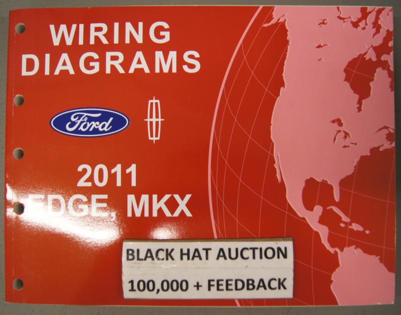 2011 ford edge lincoln mkx factory wiring diagram electrical ewd manual jwh1521