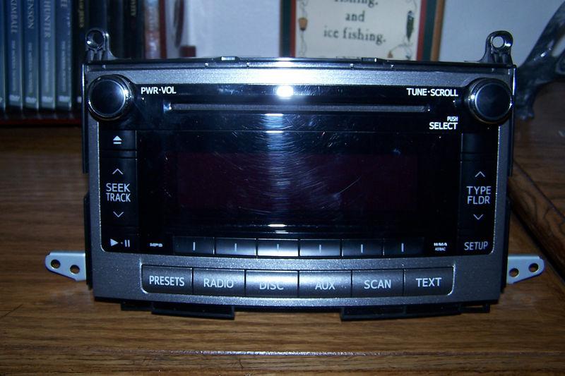 Toyota venza 6 cd radio mp3 player with blue tooth connection