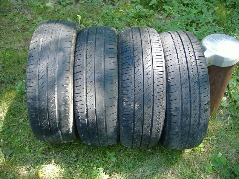 P185/60r14 tires - used 4 tires - pu only ne wisconsin