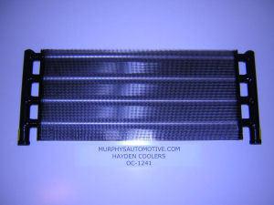 Transmission oil cooler, heavy duty coolers by hayden coolers, (oc-1241)