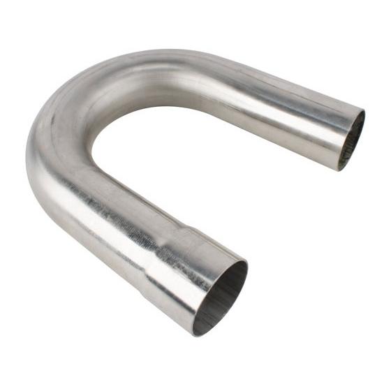 New stainless steel 2-1/2" exhaust bend, 180 degree, 6-3/4" after bend