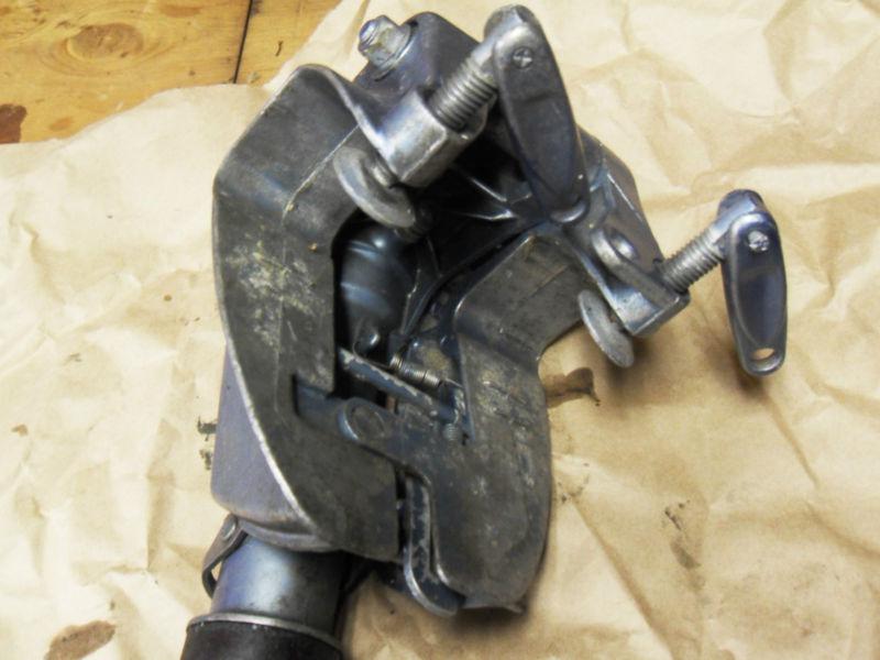 1955 evinrude 7.5 swivel bracket assembly