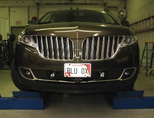 Blue ox bx2625 base plate for lincoln mkx 2011 camper trailer rv