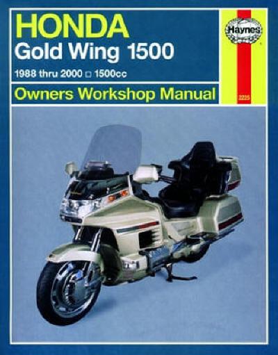 1988-2000 honda goldwing gl 1500 repair manual
