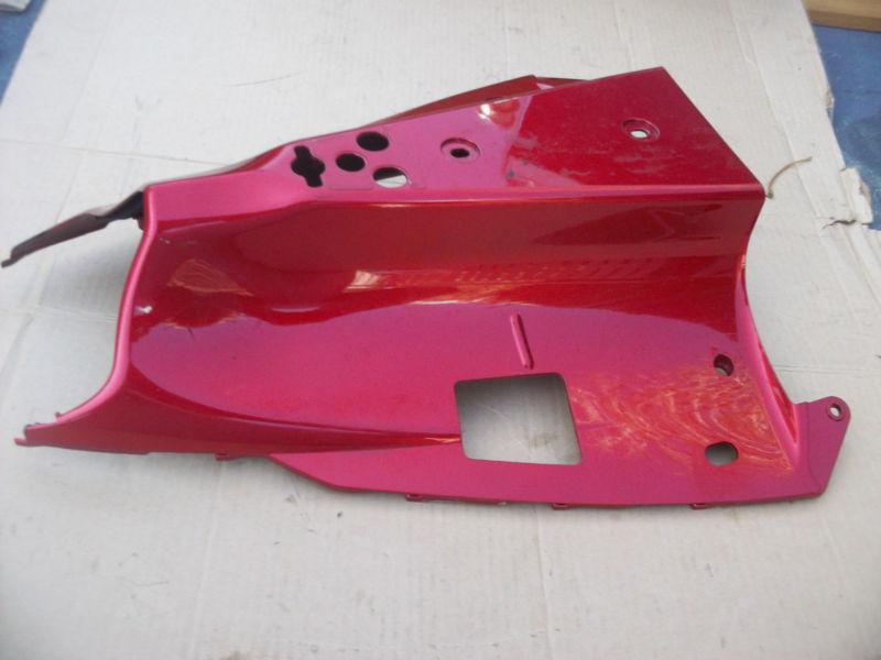 2009 kawasaki?  lower cowl lower body fairing cover unknown 14b-21611 red 21611