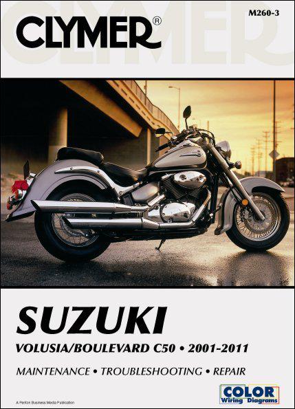 Suzuki volusia 2001-2004 and suzuki boulevard c50 2005-2011 repair manual