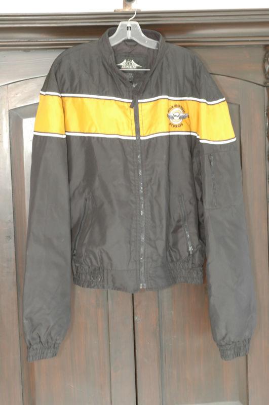 Mens motorcycle jacket bd design harley 2x sturgis 03 black hills rally fabric