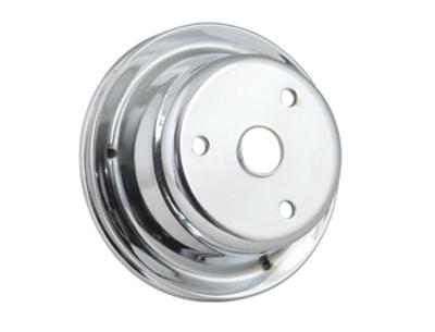 Mr. gasket 4976 crankshaft pulley-chrome plated steel