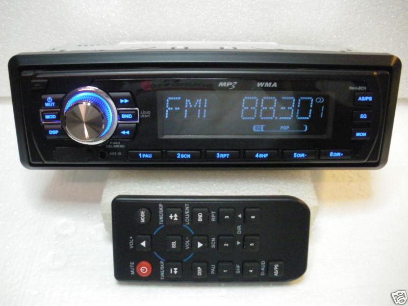 Indash car stereo mp3 am/fm usb sd aux input wireless remote control