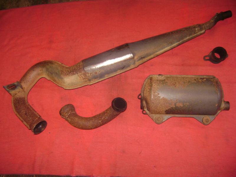 Find POLARIS FULL EXHAUST SYSTEM MUFFLER XPLORER XPRESS 300 400 400L