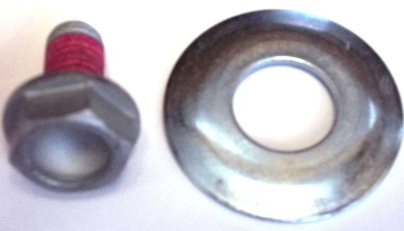 Brand new ktm counter shaft sprocket bolt screw & spring washer 59033034044