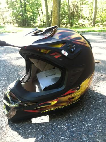 Brand new yamaha yx-5 dirt bike/atv/snowmobiling helmet