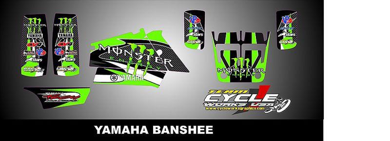 Yamaha banshee 350 custom graphic kityfm350