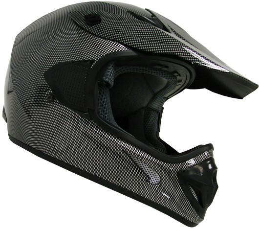 Adult carbon fiber dirt bike atv motocross mx helmet~l