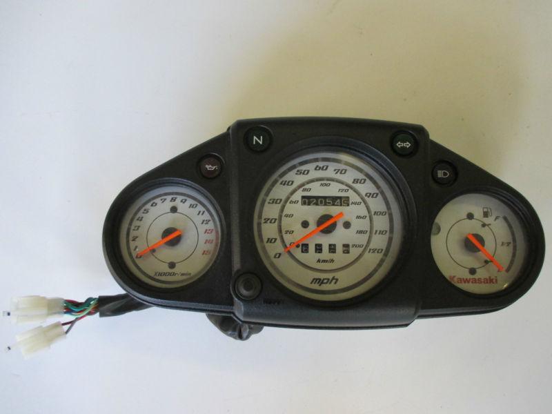 2008-2012 kawasaki ex 250 ninja 250r speedometer tach gauges instrument panel 