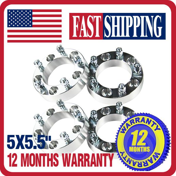 4pcs  wheel spacers adapters 1.5" fits ford f150 1980-1996