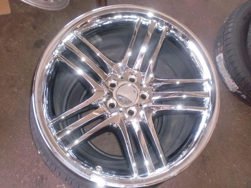 4  20 inc  new rims chrome  wheels 5-4.5 fit ford exploere and maontenir