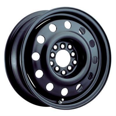 Unique series 83 black steel wheels 15"x6" 5x100mm bc set of 4