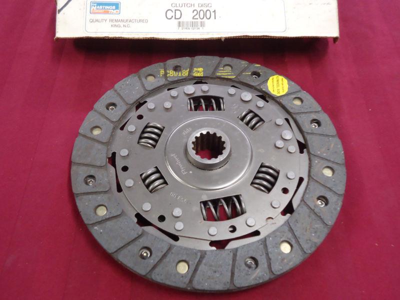 1982-85 chevrolet chevette hastings clutch disc #cd2001--14 spline
