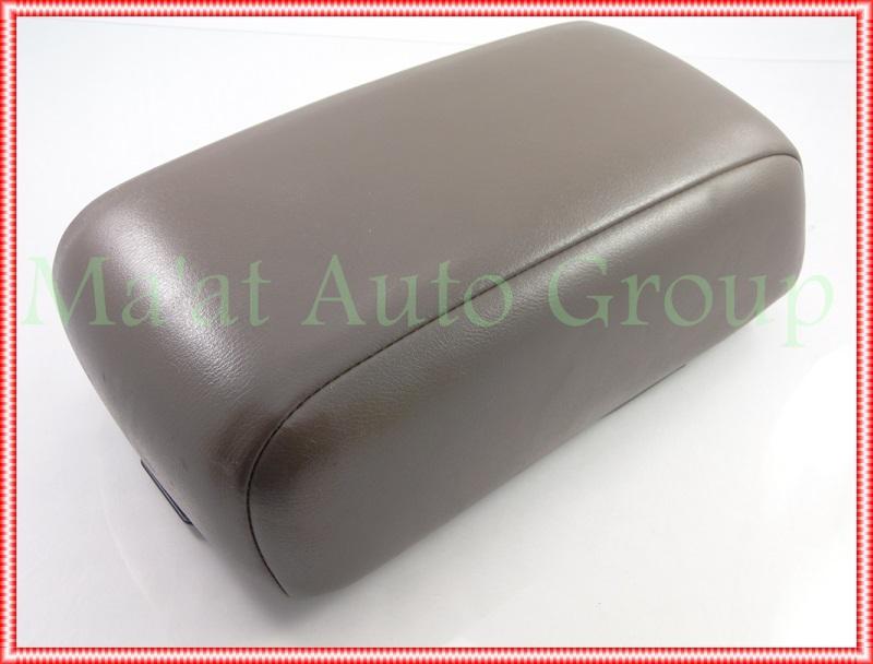 Infiniti i30 armrest 97 98 99 taupe arm rest center console leather brown lid oe