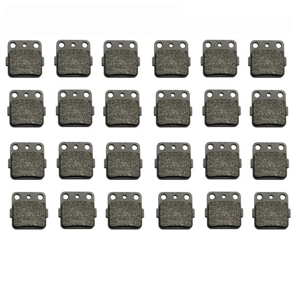 12 pairs of semi metallic rear brake pads - 1989 yamaha yz250 yz 250 w
