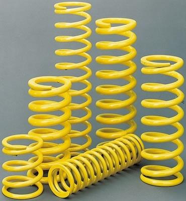 Afco racing 24350 yellow 14" x 2-5/8" coil-over spring 350 lb. 14" length -