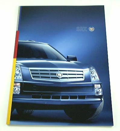 2006 06 cadillac srx crossover truck suv brochure 