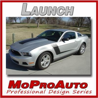Hockey mustang hood side graphics - 3m pro grade decals stripes 2010 * 257
