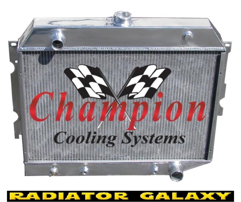 1970 1971 1972 1973 mopar 22" core 3 row champion performance radiator cc2374