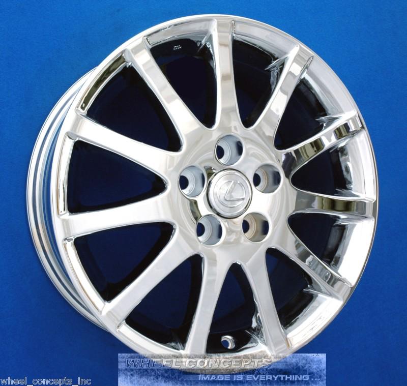 Lexus is300 17 inch chrome wheels exchange is 300 17x7