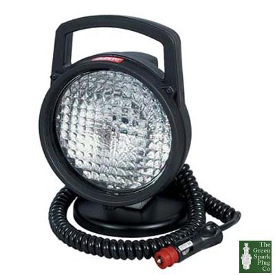 Durite - work lamp black plastic with magnetic base bx1 - 0-538-56
