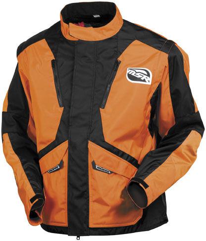 Msr trans jak small dirt bike orange jacket enduro dual sport atv mx sml sm s