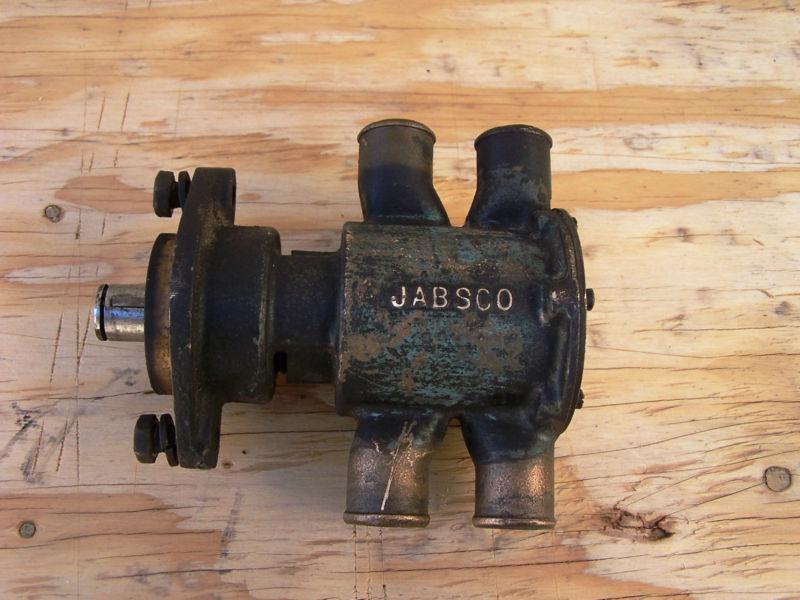 Jabsco raw water ball bearing dual pump, chrysler m series for 318, 383, & 413 