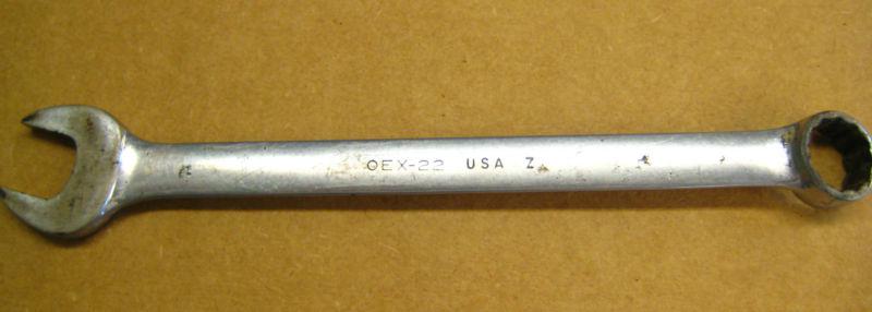 Snap on 11/16 inch 12 pt wrench oex-22