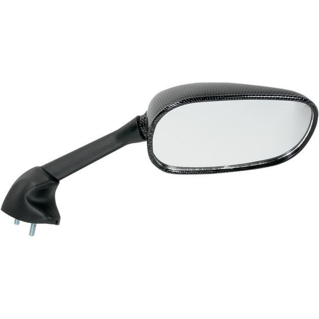 Emgo replacement mirror right carbon fits yamaha yzf-r1 2000-2001