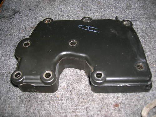 Mercury outboard 25 hp exhaust manifold and cover 
