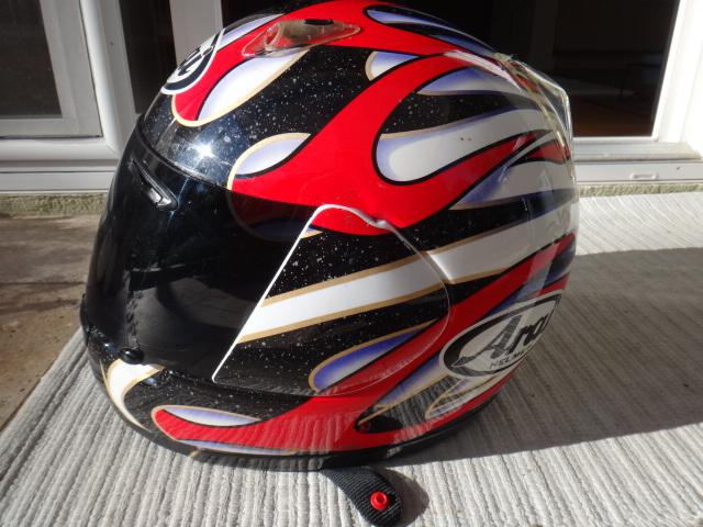 Arai quantum /f haga full face motorcycle helmet medium