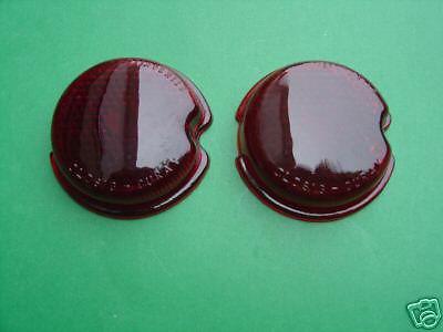 1939-39  chevrolet  taillight  lenses-glass -pair-new 